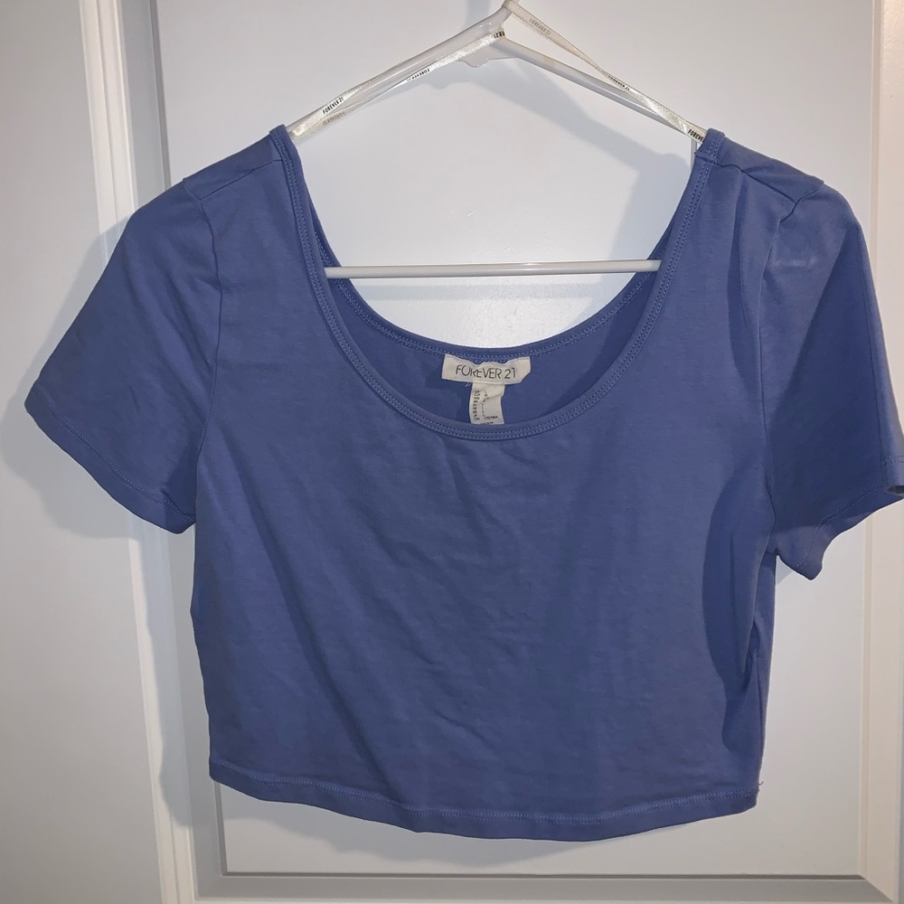 Blue crop too